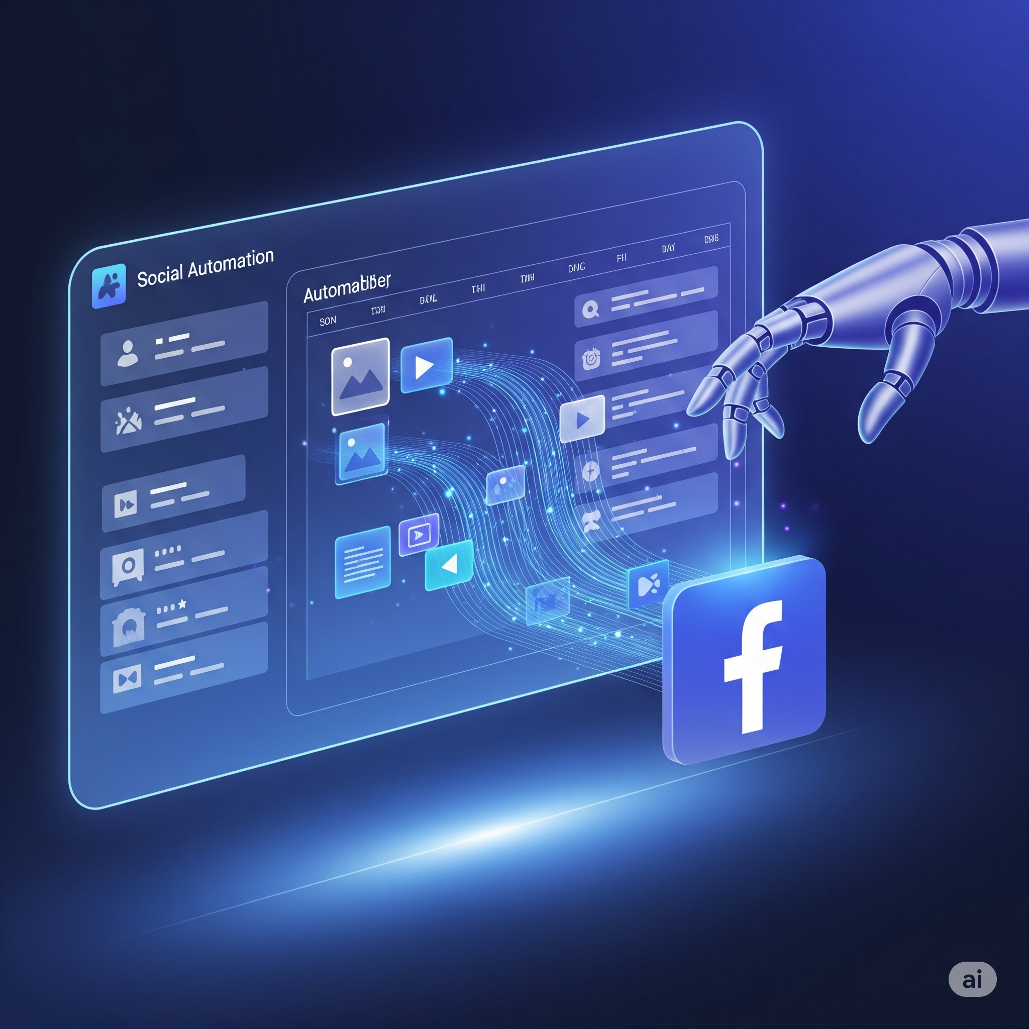 Facebook Page Content Scheduler and Automation Script